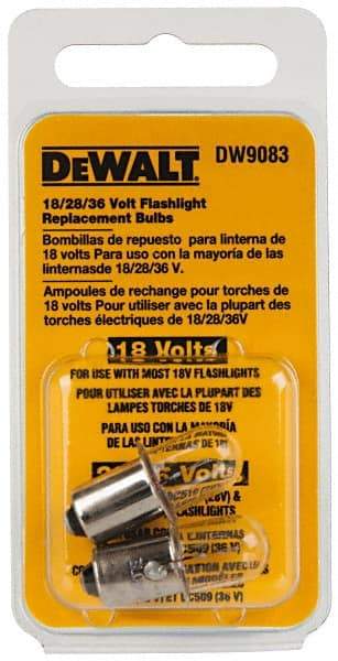 DeWALT - 18 Volt, Halogen Portable Work Light Replacement Bulb - Use with DW9083 - Best Tool & Supply