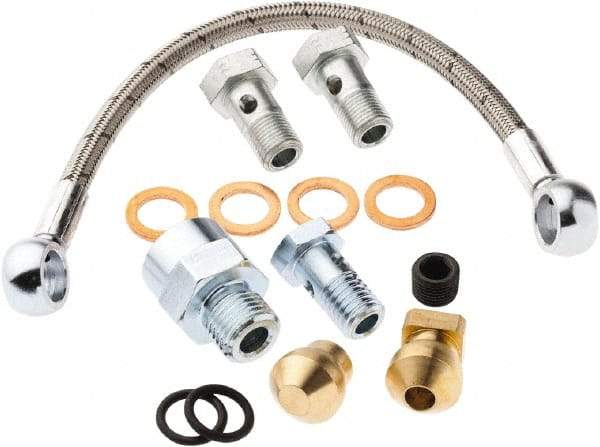 Seco - 51 Piece, 250mm Hose Length, Coolant Hose Kit - For Jetstream Tooling - Best Tool & Supply