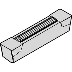 Kennametal - 400G Grade KY3500, 4mm Cutting Width Ceramic-SI Grooving Insert - 3.4mm Max Depth of Cut, Neutral, 0.4mm Corner Radius - Best Tool & Supply