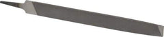 Nicholson - 12" Long, Smooth Cut, Mill American-Pattern File - Single Cut, 7/32" Overall Thickness, Tang - Best Tool & Supply