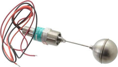 Gems Sensors - 1" Thread, 900 Max psi, 300°F Max, Liquid Level Side Mounted Float Switches - 0.9 Float SG, Stainless Steel Stem, Side Mounting Switch for Broad Range of Chemicals, N.O./N.C. Switch Logic - Best Tool & Supply