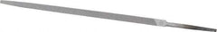 Nicholson - 5" Long, Taper American-Pattern File - Single Cut, Tang - Best Tool & Supply