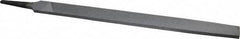 Nicholson - 12" Long, Bastard Cut, Flat American-Pattern File - Tang - Best Tool & Supply