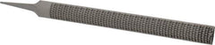 Nicholson - 12" Long x 1-5/32" Wide x 7/16" Thick Half Round Wood Rasp - Bastard Cut - Best Tool & Supply