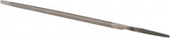 Nicholson - 4" Long, Taper American-Pattern File - Single Cut, Tang - Best Tool & Supply