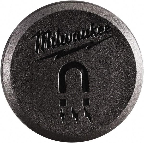 Milwaukee Tool - 1-3/4" Long x 1-3/4" Wide, Task & Machine Light Magnet - For Use with LED Stick Lights - Best Tool & Supply