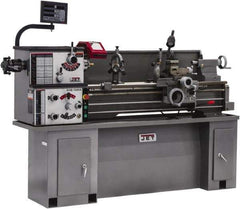 Jet - 13" Swing, 40" Between Centers, 230 Volt, Single Phase Bench Lathe - 5MT Taper, 2 hp, 70 to 2,000 RPM, 1-1/2" Bore Diam, 32" Deep x 47" High x 71" Long - Best Tool & Supply