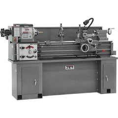 Jet - 13" Swing, 40" Between Centers, 230 Volt, Single Phase Bench Lathe - 5MT Taper, 2 hp, 60 to 1,240 RPM, 1-3/8" Bore Diam, 29-3/4" Deep x 29" High x 75-1/2" Long - Best Tool & Supply