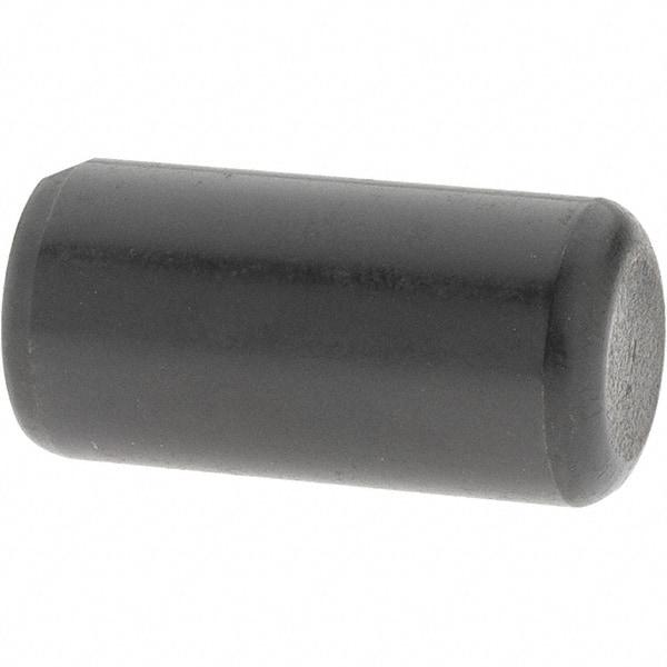 Value Collection - 1/2" Diam x 1" Pin Length Grade 8 Alloy Steel Standard Dowel Pin - Bright Finish, C 47-58 & C 60 (Surface) Hardness, 29,450 Lb (Single Shear), 58,900 Lb (Double Shear) Breaking Strength, 1 Beveled & 1 Rounded End - Best Tool & Supply