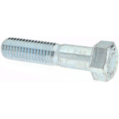 Hex Head Cap Screw: 9/16-12 x 4″, Grade 9 Alloy Steel, Zinc-Plated Clear Chromate