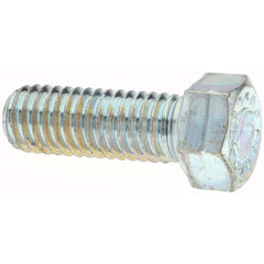 Hex Head Cap Screw: 3/4-10 x 2″, Grade 9 Alloy Steel, Zinc-Plated Clear Chromate