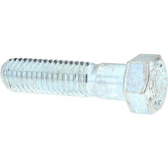 Hex Head Cap Screw: 7/16-14 x 5-1/2″, Grade 9 Alloy Steel, Zinc-Plated Clear Chromate