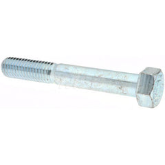 Hex Head Cap Screw: 1/2-13 x 5″, Grade 9 Alloy Steel, Zinc-Plated