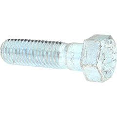 Hex Head Cap Screw: 5/8-18 x 2″, Grade 9 Alloy Steel, Zinc-Plated Clear Chromate