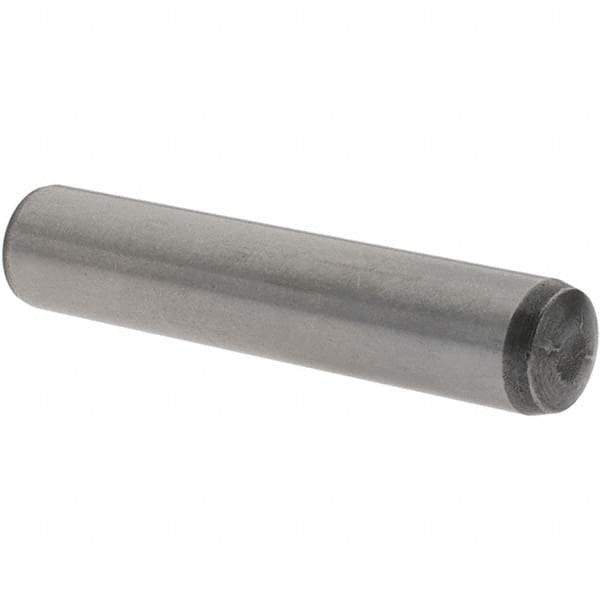 Value Collection - 10mm Diam x 50mm Pin Length Alloy Steel Pull Out Dowel Pin - C 57-63 Hardness, 1 Rounded & 1 Threaded End - Best Tool & Supply