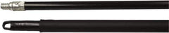 Weiler - 60 x 15/16" Metal Squeegee Handle - Threaded Connection, Black - Best Tool & Supply