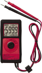 Amprobe - 2727721, CAT III, CAT II, 600 VAC, 450 VDC, Digital Auto Ranging Average Responding Compact Multimeter - 6 mOhm, Measures Voltage, Capacitance, Current, Frequency, Resistance - Best Tool & Supply