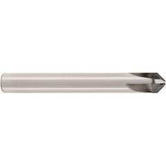 Seco - 10mm Diam 4 Flute Single End Solid Carbide Chamfer Mill - Best Tool & Supply