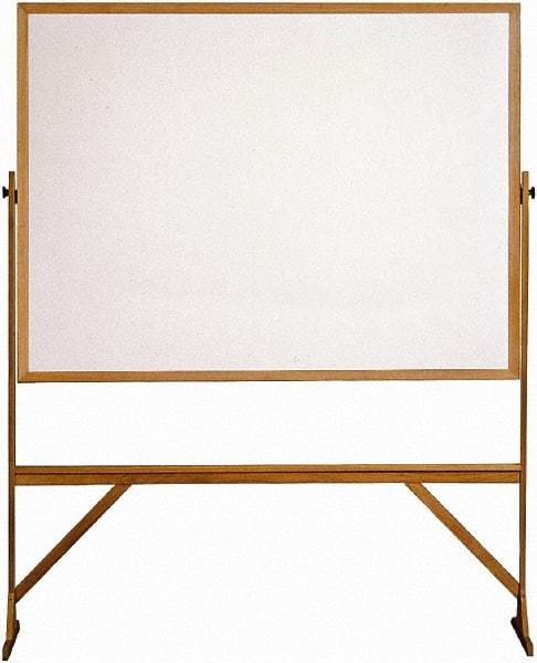 Ghent - 72" High x 53" Wide Reversible Dry Erase Board - Acrylate, 23-1/2" Deep - Best Tool & Supply