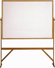 Ghent - 72" High x 53" Wide Reversible Dry Erase Board - Acrylate, 23-1/2" Deep - Best Tool & Supply