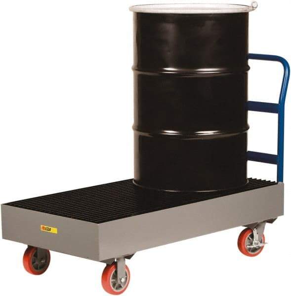 Little Giant - Mobile Spill Containment Type: Spill Control Cart Number of Drums: 2 - Best Tool & Supply