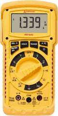 Amprobe - 2670787, CAT IV, 1,000 VAC, 1,500 VDC, Digital True RMS Auto Ranging Manual Ranging Multimeter - 40 mOhm, Measures Voltage, Capacitance, Current, Frequency, Resistance, Temperature - Best Tool & Supply