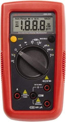 Amprobe - 4018624, CAT III, 600 VAC/VDC, Digital Auto Ranging Manual Ranging Multimeter - 20 mOhm, Measures Voltage, Current, Resistance - Best Tool & Supply