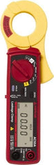 Amprobe - 3033017, CAT II, Digital Average Responding Leakage Clamp Meter with 1.1811" Clamp On Jaws - 400 VAC, 60 AC Amps, Measures Voltage, Current, Leakage Current, Resistance - Best Tool & Supply