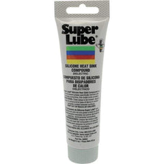 Synco Chemical - 3 oz Tube Silicone Heat-Transfer Grease - White, 450°F Max Temp, - Best Tool & Supply