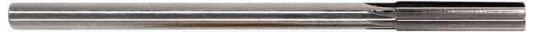 Alvord Polk - 1-1/8" Cobalt 10 Flute Chucking Reamer - Straight Flute, 7/8" Straight Shank, 2-7/8" Flute Length, 11" OAL - Best Tool & Supply