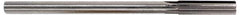 Alvord Polk - 1-1/8" Cobalt 10 Flute Chucking Reamer - Straight Flute, 7/8" Straight Shank, 2-7/8" Flute Length, 11" OAL - Best Tool & Supply