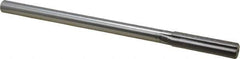 Interstate - 11mm High Speed Steel Chucking Reamer - Straight Flute, Straight Shank, 1-3/4" Flute Length, 7" OAL - Best Tool & Supply