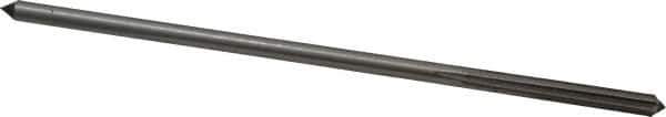 Interstate - 4mm High Speed Steel Chucking Reamer - Straight Flute, Straight Shank, 1-1/8" Flute Length, 4-1/2" OAL - Best Tool & Supply