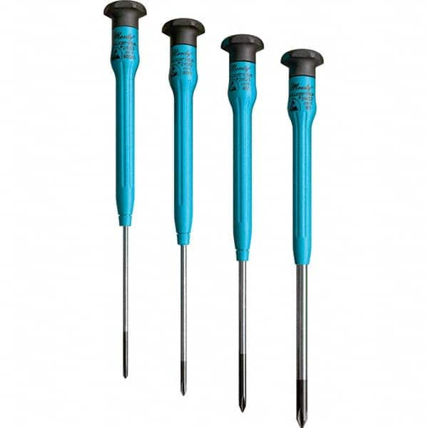 Moody Tools - Precision & Specialty Screwdrivers Type: JIS Overall Length Range: 3" - 6.9" - Best Tool & Supply