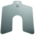 .25MMX50MMX50MM 300 SS SLOTTED SHIM - Best Tool & Supply