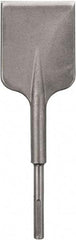 DeWALT - 5" Head Width, 16" OAL, 1-1/8" Shank Diam, Asphalt Cutter Chisel - SDS Max Drive, SDS Max Shank, Steel - Best Tool & Supply