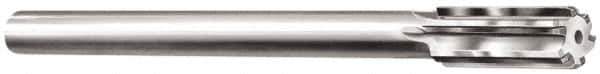 Made in USA - 3/8" Carbide-Tipped 4 Flute Chucking Reamer - Straight Flute, 1-3/4" Straight Shank, 1-3/4" Flute Length, 7" OAL - Best Tool & Supply