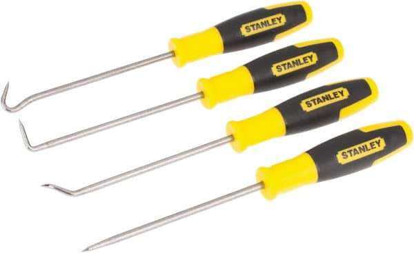 Stanley - 4 Piece Hook & Probe Set - Steel - Best Tool & Supply