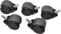 Bevco - Black Hard Floor Casters - For Hard Floors - Best Tool & Supply