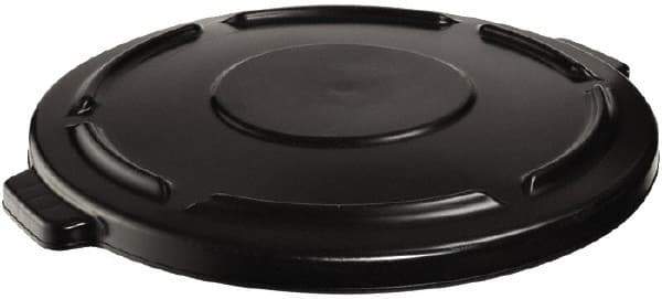 Rubbermaid - Round Lid for Use with 20 Gal Round Trash Cans - Black, Plastic, For 2620 Brute Trash Cans - Best Tool & Supply