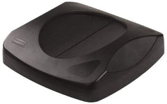 Rubbermaid - Square Lid for Use with 23 Gal Square Trash Cans - Black, Plastic, For 3569-07 & 3569-88 - Best Tool & Supply