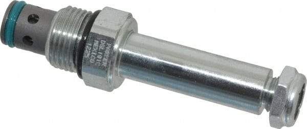 Parker - 15 GPM Steel Hydraulic Control Valve - 7/8-14 Thread, C10-2 Cavity - Best Tool & Supply