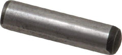 Value Collection - 5mm Diam x 20mm Pin Length Alloy Steel Pull Out Dowel Pin - C 57-63 Hardness, 1 Rounded & 1 Threaded End - Best Tool & Supply