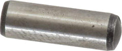 Value Collection - 8mm Diam x 25mm Pin Length Alloy Steel Pull Out Dowel Pin - C 57-63 Hardness, 1 Rounded & 1 Threaded End - Best Tool & Supply