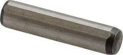 Value Collection - 8mm Diam x 35mm Pin Length Alloy Steel Pull Out Dowel Pin - C 57-63 Hardness, 1 Rounded & 1 Threaded End - Best Tool & Supply