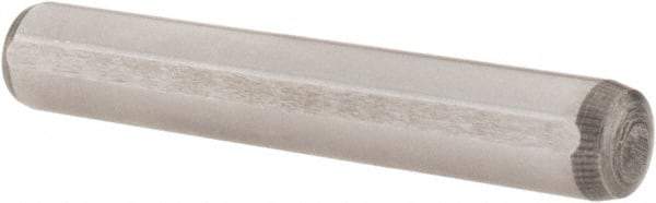 Value Collection - 8mm Diam x 50mm Pin Length Alloy Steel Pull Out Dowel Pin - C 57-63 Hardness, 1 Rounded & 1 Threaded End - Best Tool & Supply