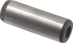 Value Collection - 20mm Diam x 60mm Pin Length Alloy Steel Pull Out Dowel Pin - C 57-63 Hardness, 1 Rounded & 1 Threaded End - Best Tool & Supply