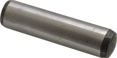 Value Collection - 20mm Diam x 80mm Pin Length Alloy Steel Pull Out Dowel Pin - C 57-63 Hardness, 1 Rounded & 1 Threaded End - Best Tool & Supply