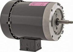 US Motors - 1/2 hp, TEFC Enclosure, No Thermal Protection, 3,500 RPM, 208-230/460 Volt, 60 Hz, Three Phase Standard Efficient Motor - Size 56J Frame, Rigid Mount, 1 Speed, Ball Bearings, 2-1.8/0.9 Full Load Amps, F Class Insulation, Reversible - Best Tool & Supply