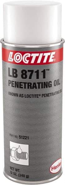 Loctite - 16 oz Aerosol Can Penetrant/Lubricant - Yellow, 100°F Max - Best Tool & Supply